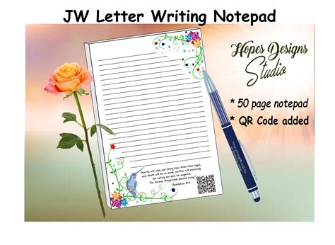 Jw Letter Writing Template